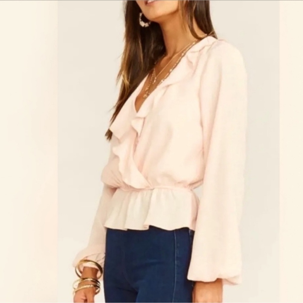 COPY - Show me your Mumu Pink Blouse
